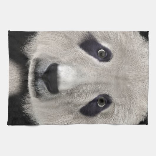 Panda Bear Geschirrtuch (Horizontal)