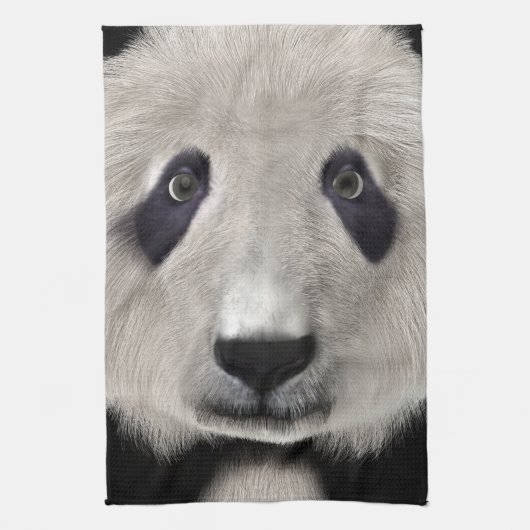 Panda Bear Geschirrtuch (Vertikal)