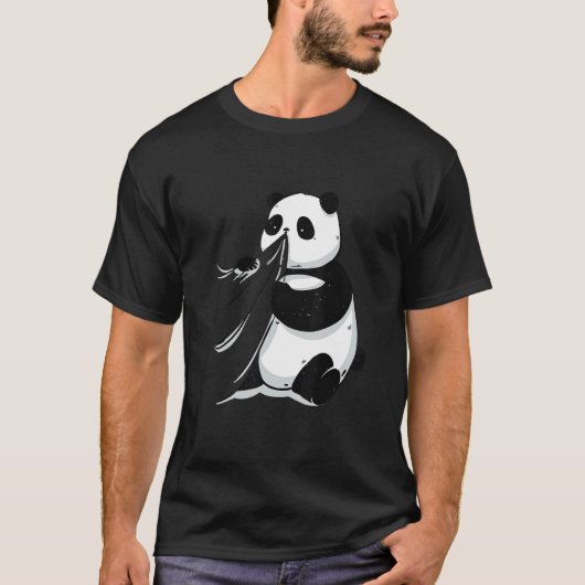Panda Bear Giant Panda T-Shirt (Vorderseite)