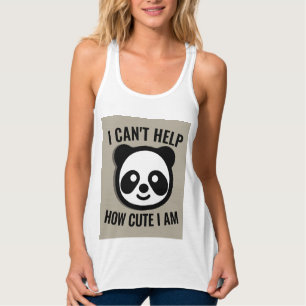 PANDA BEAR GIRLS NIEDLICHE FUNNY T - SHIRT
