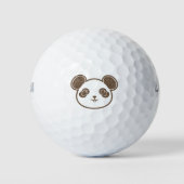 Panda Bear Golfball (Vorderseite)