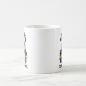 Panda Bear Graduation Personalized Kaffeetasse (Mittel)