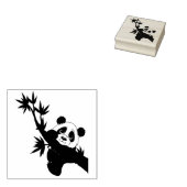 Panda Bear Gummistempel (Stempel)