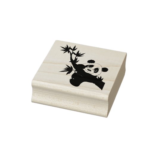 Panda Bear Gummistempel (Stempel)