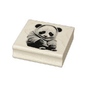 Panda Bear Gummistempel (Stempel)