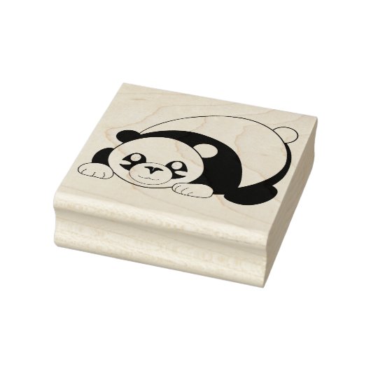 Panda Bear Gummistempel (Stempel)