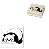 Panda Bear Gummistempel (Stempel)