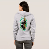 Panda Bear Hoodie (Schwarz voll)