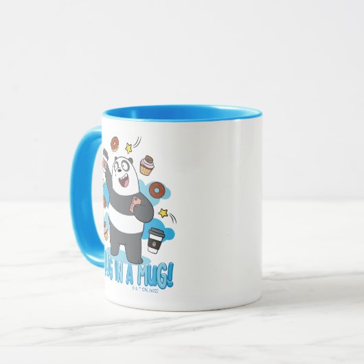 Panda Bear - Hug in a Mug! Tasse (Vorderseite Links)
