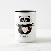 Panda Bear Hug Tasse (Zentrum)