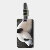 Panda Bear Hugs Gepäckanhänger (Vorderseite vertikal)