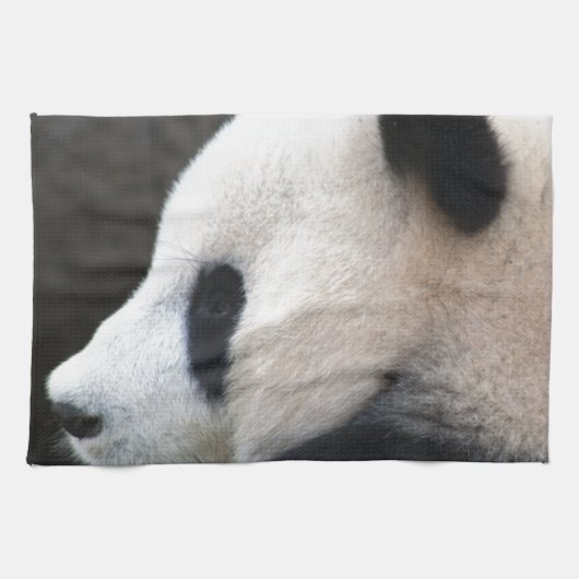 Panda Bear Hugs Geschirrtuch (Horizontal)