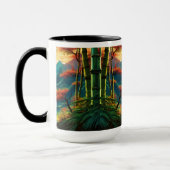 Panda Bear in den Wolken Tasse (Links)