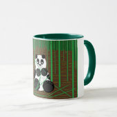 Panda Bear in der Tasse Bamboo Forest (VorderseiteRechts)