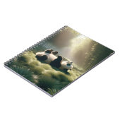 Panda Bear in Sunshine Notizblock (Linke Seite)