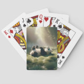 Panda Bear in Sunshine Spielkarten (Rückseite)