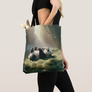 Panda Bear in Sunshine Tasche