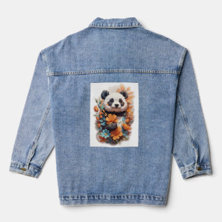 Panda Bear Jeansjacke