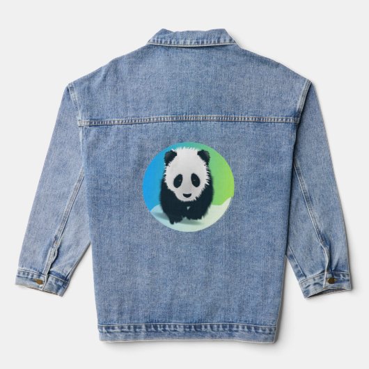 Panda Bear Jeansjacke (Rückseite)