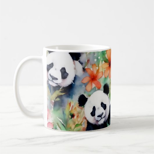 Panda Bear Kaffeetasse (Links)