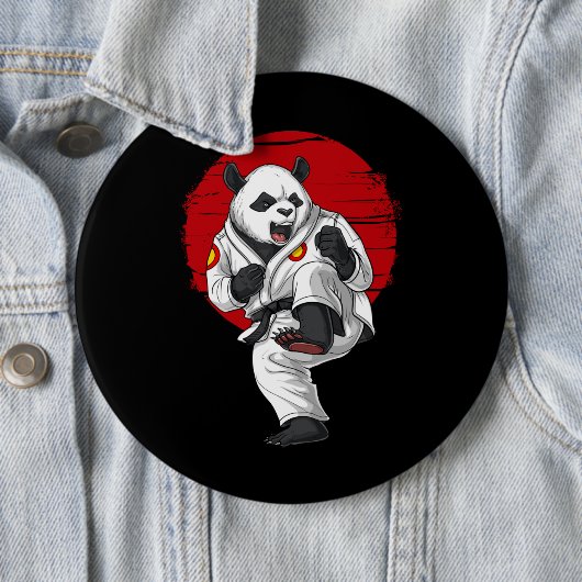 Panda Bear Karate Button (Beispiel)