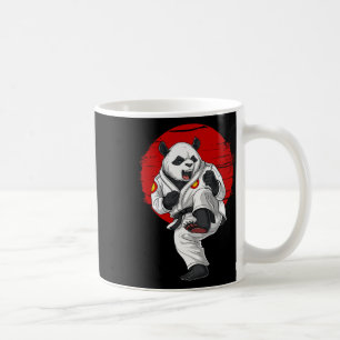 Panda Bear Karate Kickboxing Kung Fu Taekwondo Mar Kaffeetasse