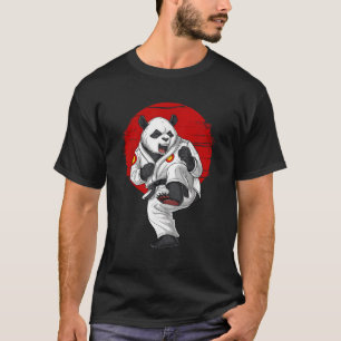 Panda Bear Karate Kickboxing Kung Fu Taekwondo Mia T-Shirt