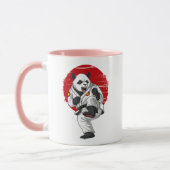 Panda Bear Karate Tasse (Links)