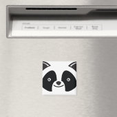 Panda Bear Kawaii gegenüber Magnet (In Situ (Geschirrspüler))