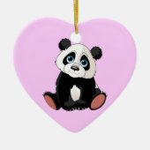 Panda Bear Keramik Ornament (Vorne)