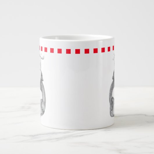 Panda Bear Keramik Tasse (Vorderseite)