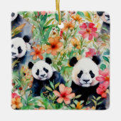 Panda Bear Keramikornament (Vorderseite)