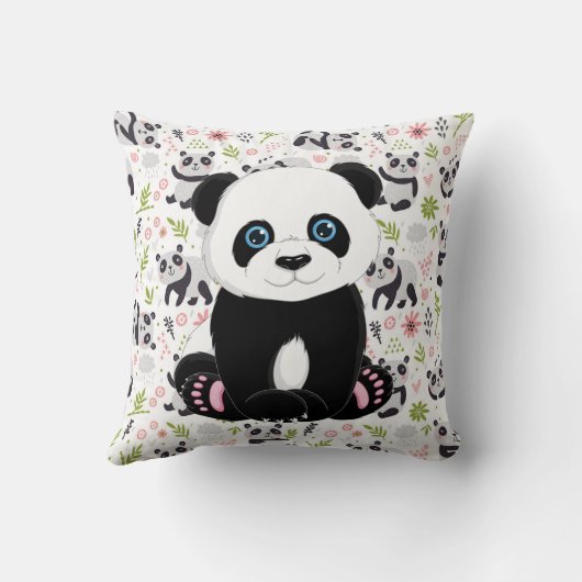 Panda Bear Kissen (Rückseite)