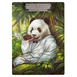 Panda Bear Klemmbrett