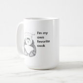 Panda Bear Koch Picture Kaffeetasse (Vorderseite Links)