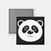 Panda Bear Kühlschrankmagnet Kühlschrank (Vorderseite/Rückseite)