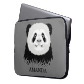 Panda Bear Laptopschutzhülle (Vorderseite Links)