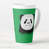 Panda Bear Latte Tasse (Rechte Ecke)