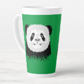 Panda Bear Latte Tasse (Linke Ecke)