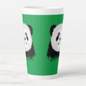 Panda Bear Latte Tasse (Vorderseite)