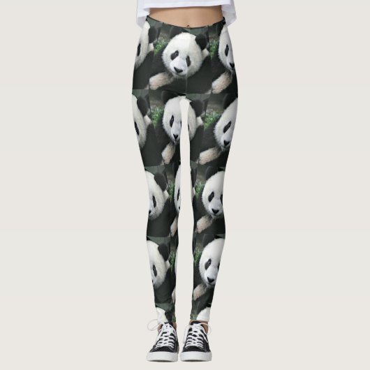 Panda Bear Leggings (Vorderseite)