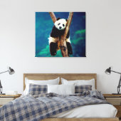 Panda Bear Leinwanddruck (Insitu (Schlafzimmer))