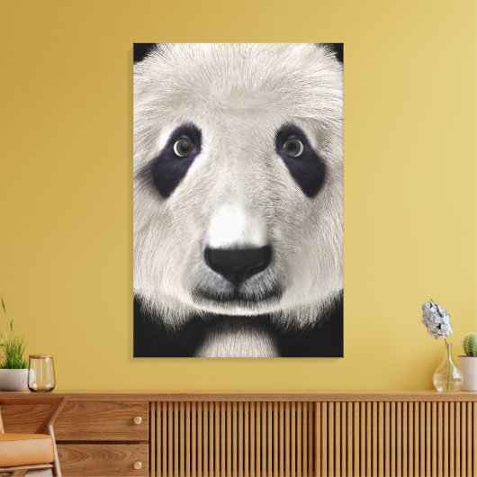 Panda Bear Leinwanddruck (Insitu (Wohnzimmer))