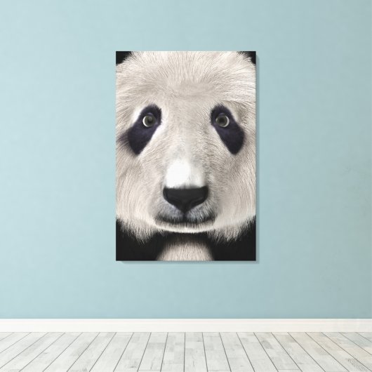 Panda Bear Leinwanddruck (Insitu (Holzboden))