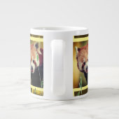 Panda Bear Liebe Jumbo-Tasse (Rückseite)