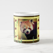 Panda Bear Liebe Jumbo-Tasse (Vorderseite)