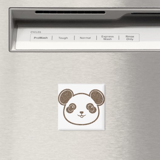 Panda Bear Magnet (In Situ (Geschirrspüler))