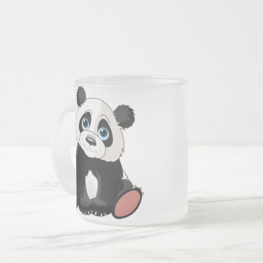 Panda Bear Mattglastasse (Vorderseite Links)