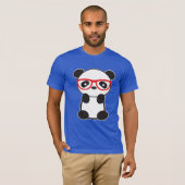 Panda Bear mit Brille T-Shirt (Vorne ganz)