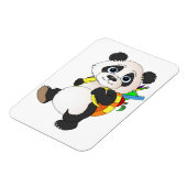 Panda Bear mit Rucksack Magnet (Linke Seite)